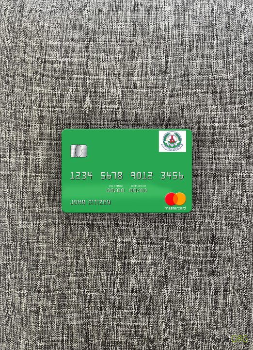 Photolook mastercard de la Banque d'Ivoire du Soudan du Sud recto